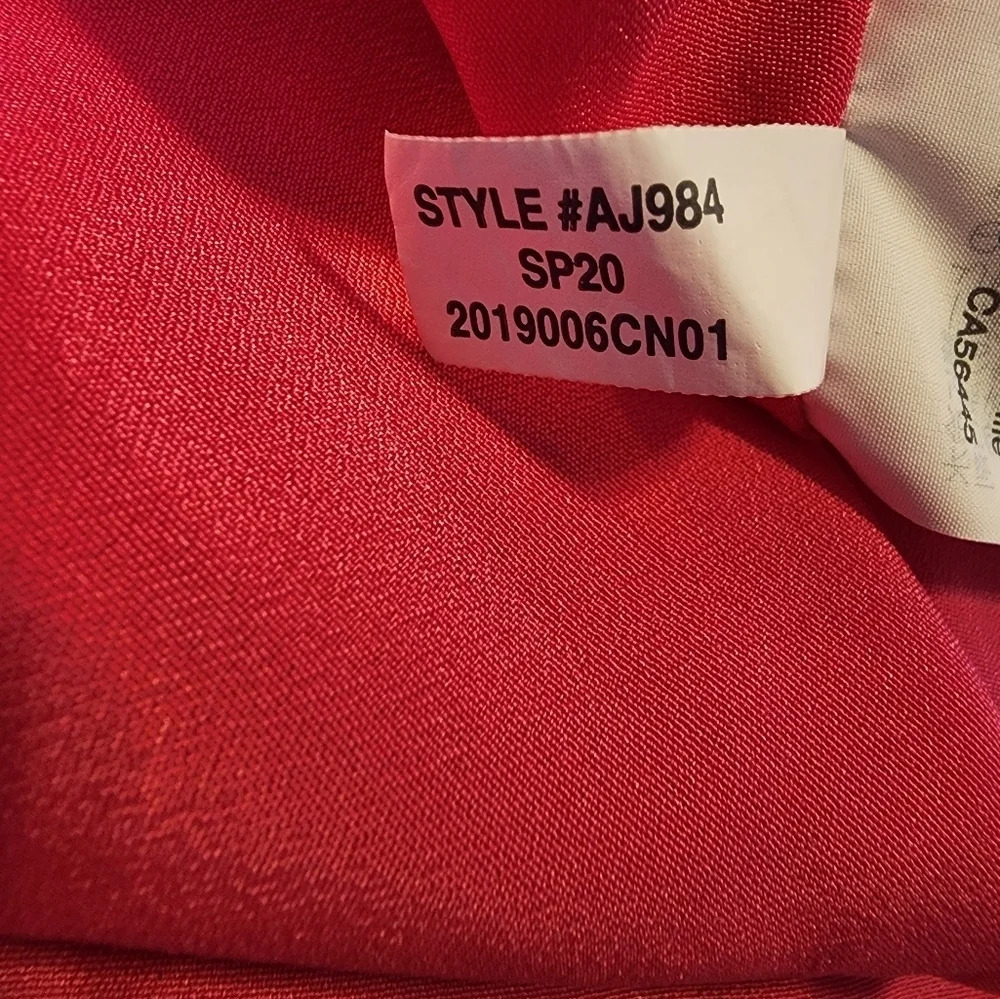 J. Crew Pink & White Pleated Skirt Peekabo Stripe Size 8 With Back Zip *READ* - Picture 13 of 16